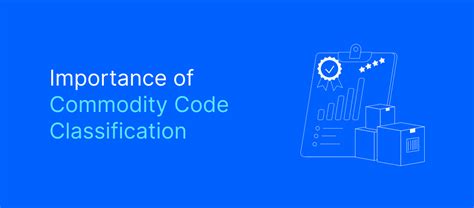 What Is A Commodity Code Your Guide