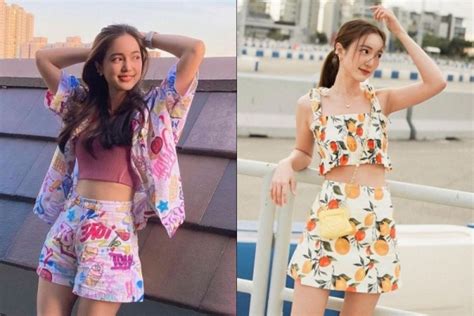 9 Referensi Outfit Ke Pantai Ala Bua Nalinthip Fresh Banget