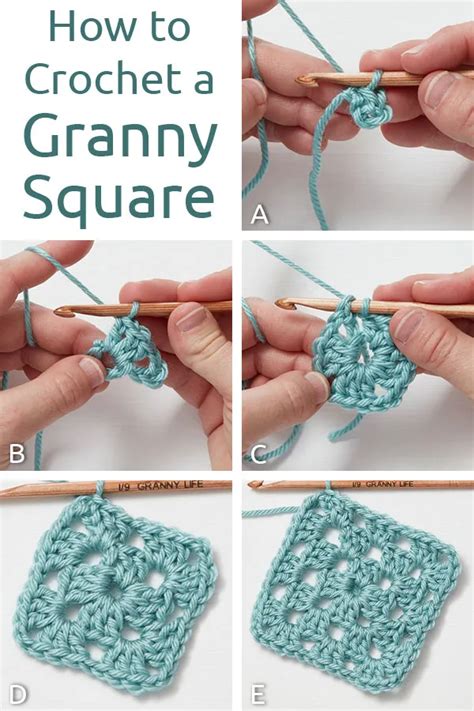 How To Crochet A Granny Square Artofit