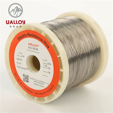 0 35mm Ni70Cr30 Nikrothal 70 Chromel 70 30 Heating Resistance Wire 0