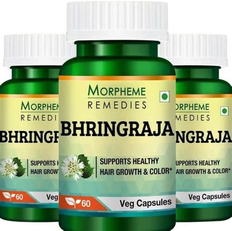 Herbal Bhringraj Eclipta Alba Extract Capsules For Hair Fall