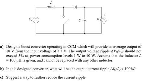 Design Inductor Boost Converter