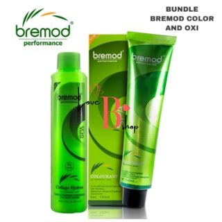 Bremod Lightest Blonde Hair Color Set With Oxidizing Shopee