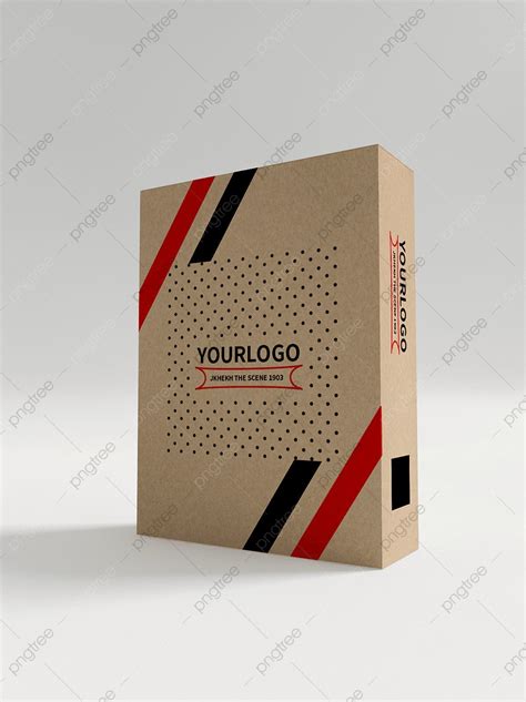 Original Model Outer Packaging Kraft Paper Box Packaging Prototype