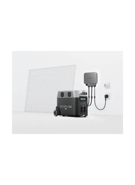 Kit Solaire EcoFlow PowerStream 3 6kWh Plug Play Micro Onduleur