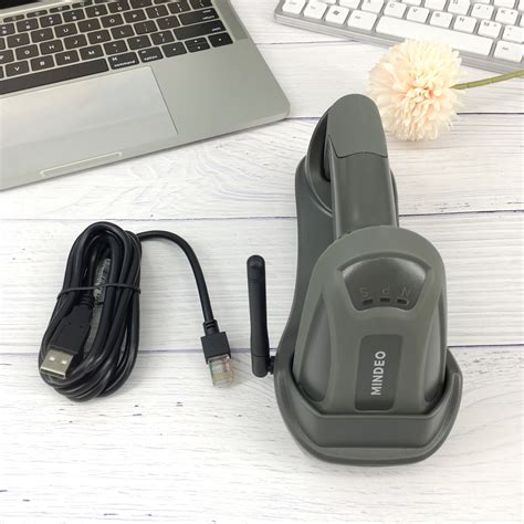 Original Brand New MINDEO CS3290 Wireless Handheld Cordless Laser Barc ...