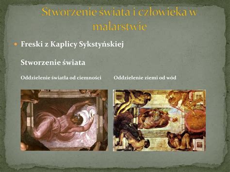 Ppt Stworzenie świata I Człowieka Powerpoint Presentation Free