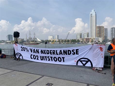 Extinction Rebellion Bezet De Wereld Planeet Sloopje Dagen En Roept De