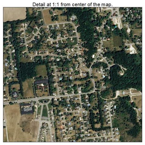 Aerial Photography Map of Middlebury, IN Indiana