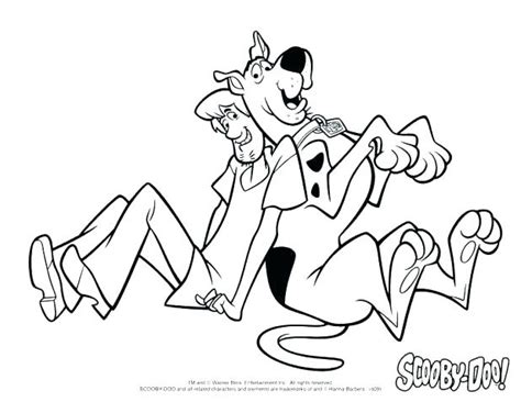 Shaggy Coloring Page At Free Printable Colorings