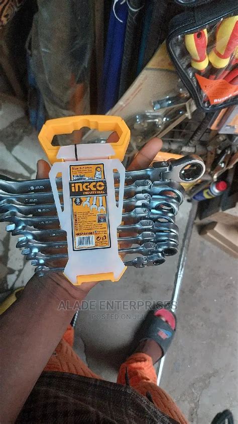 Ingco Pcs Ratchet Combination Spanner Wrench Set Mm In Lagos