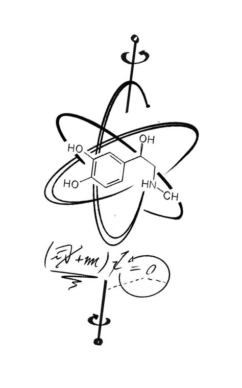 Chemistry Tattoo With Dirac Equation