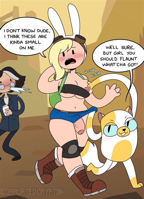 Rule 34 1boy 1futa Adventure Time Anthro Assisted Exposure Backpack