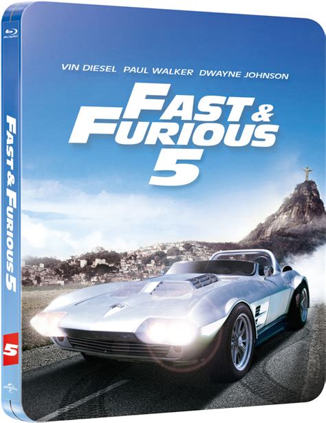 Fast Five Zavvi Exclusive Limited Edition Steelbook Limited To 2000