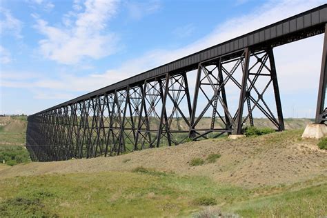 Lethbridge Viaduct Lethbridge Alberta Historic Railroad Flickr