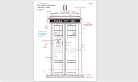 Official Tardis Blueprints