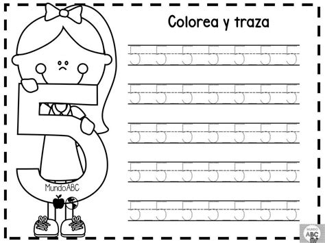 Geniales Actividades Para El Trazo De Los Números Del 1 Al 5 Para Preescolar Y Primer Grado De