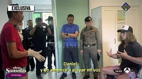 Publican La Confesión De Daniel Sancho Ante La Policía De Tailandia