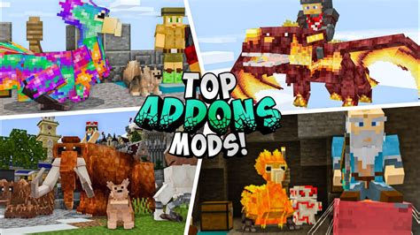 🙀top Mejores Addons Mods Survival Para Minecraft Pe 120🙀 Youtube