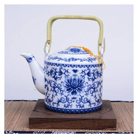 Buy Tea Sets For Adults Blue And White Porcelain Teapot Designed By Top