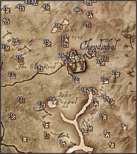 Map Segment #9 | Province of Cyrodiil - The Elder Scrolls IV: Oblivion ...