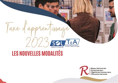 Solde 13 de la taxe dapprentissage Nouvelles modalités en 2023 Le