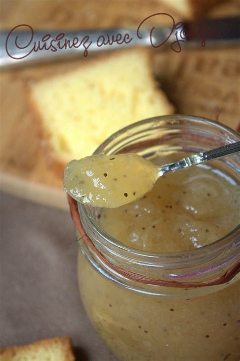 Confiture Poire Vanille Et Graines De Pavot