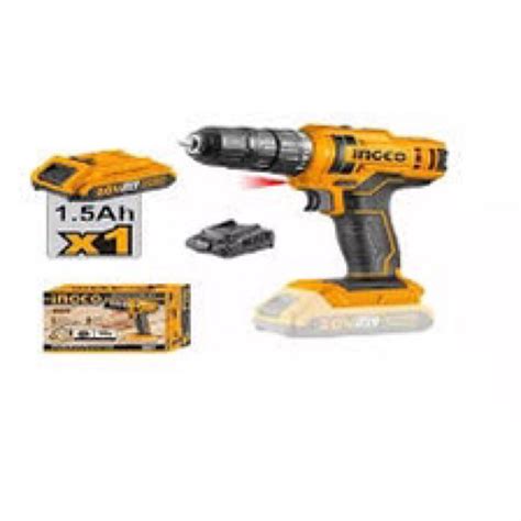 Ingco Lithium Ion Cordless Drill V Ss Cdli Shopee Philippines