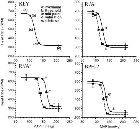 Baroreflex control of heart rate in double transgenic and spontaneously ...