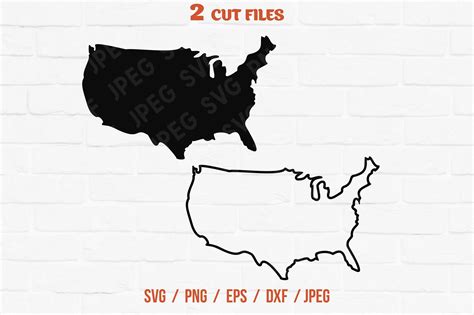 Usa Map Outline