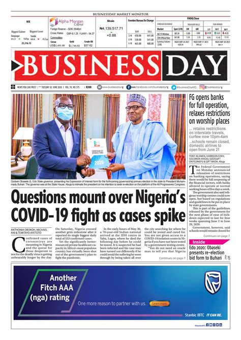 Businessday 02 Jun 2020 By Businessday Issuu