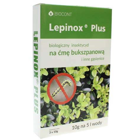 Lepinox Plus G Orygina Biocont G Sienice My Bukszpanowej M