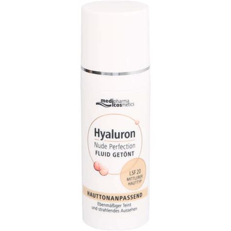 Hyaluron Nude Perfection Fluid getönt mittl HT L20 50 ml