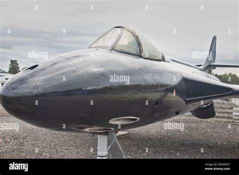 Cold war fighter jet in Scotland Stock Photo - Alamy