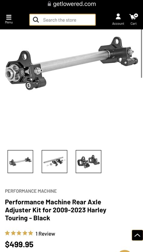 Performance machine Axle | Road Glide