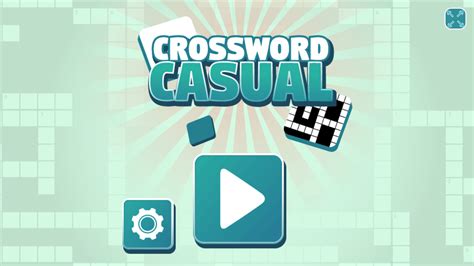 🕹️ Play Crossword Casual Game: Free Online Easy Crossword Puzzles Video ...