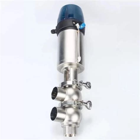 Stainless Steel Hygienic Sanitary 3 Way Mixproof Valve Valve And