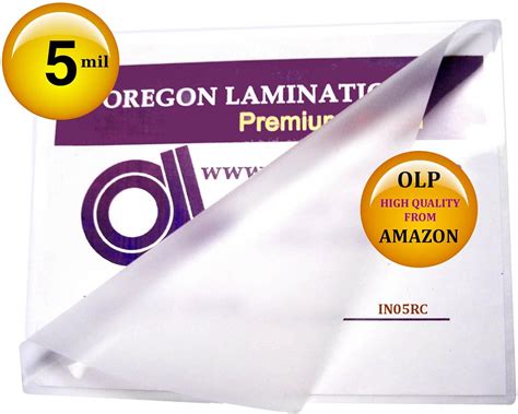 Amazon.com : Qty 2000 6 x 9 Laminating Pouches Hot Laminator Sleeves 5 ...