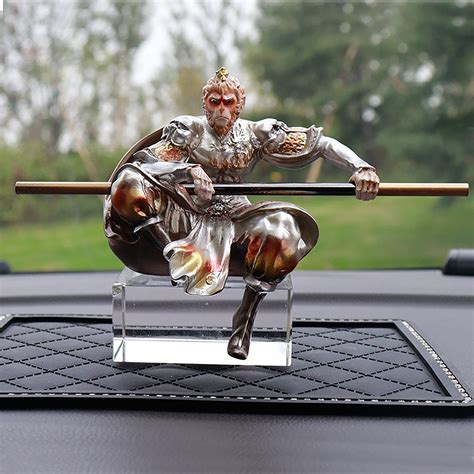 Black Myth Wukong Car Decorations Art Relievowukong Action Figure