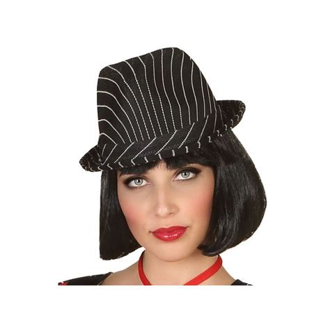 CHAPEAU DE GANGSTER ATOSA 35470 Boumba boutique darticles de fête