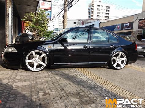 VW Bora Mk4 5 Rebaixado Rodas Aro 20 Suspensão a ar Impact Movies