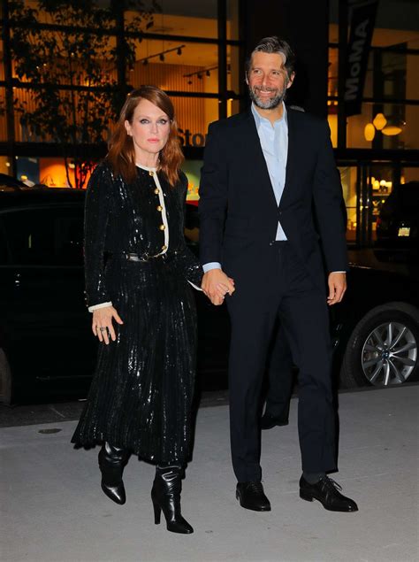 Julianne Moore and husband Bart Freundlich - Arriving at the WSJ Innovator Awards-03 | GotCeleb