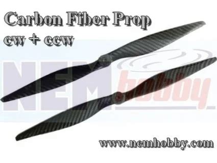 GemFan 15x5 2 Carbon Fiber Propellers Set CW CCW Gemfan Two Blades