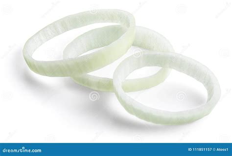 Onion slice stock image. Image of organic, round, white - 111851157