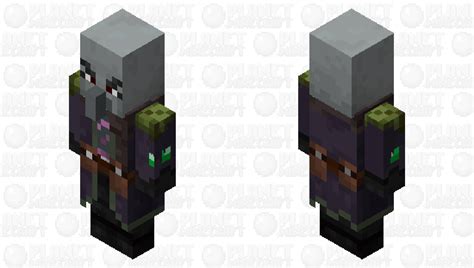 Alchemist Illusioner Or Pillager Texture Minecraft Mob Skin