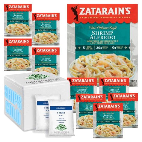 Amazon Salutem Vita Zatarain S Frozen Meal Shrimp Alfredo 10