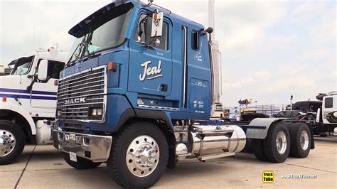 Mack Mh Cabover Vintage Truck Exterior Walkaround Youtube