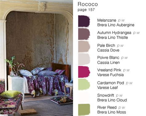 Rococo colour palette - 70 photo