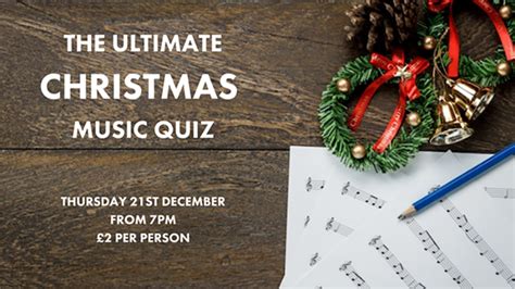 The Ultimate Christmas Music Quiz | What's On Reading