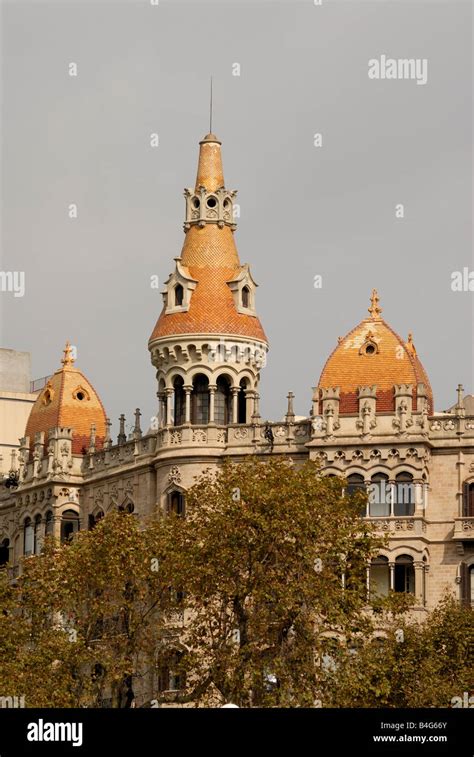 Architecture in Barcelona, Spain Stock Photo - Alamy